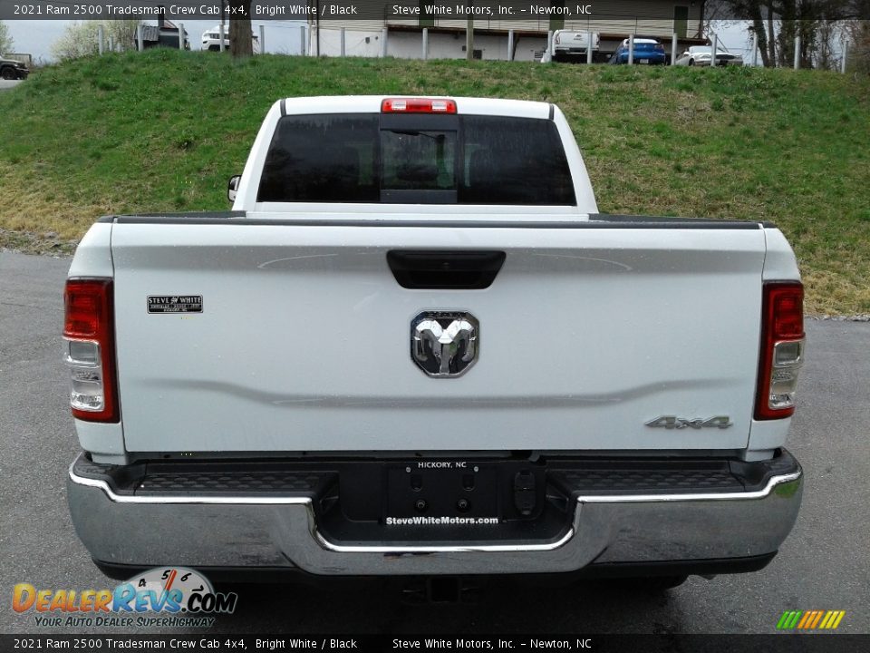 2021 Ram 2500 Tradesman Crew Cab 4x4 Bright White / Black Photo #7