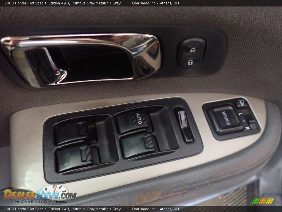 2008 Honda Pilot Special Edition 4WD Nimbus Gray Metallic / Gray Photo #22