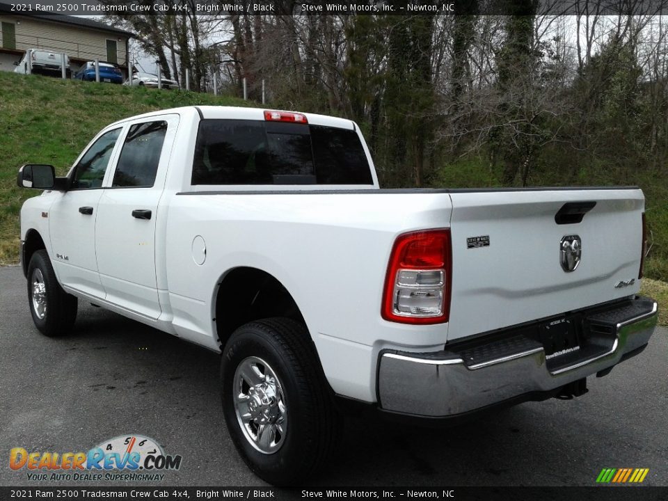 2021 Ram 2500 Tradesman Crew Cab 4x4 Bright White / Black Photo #9