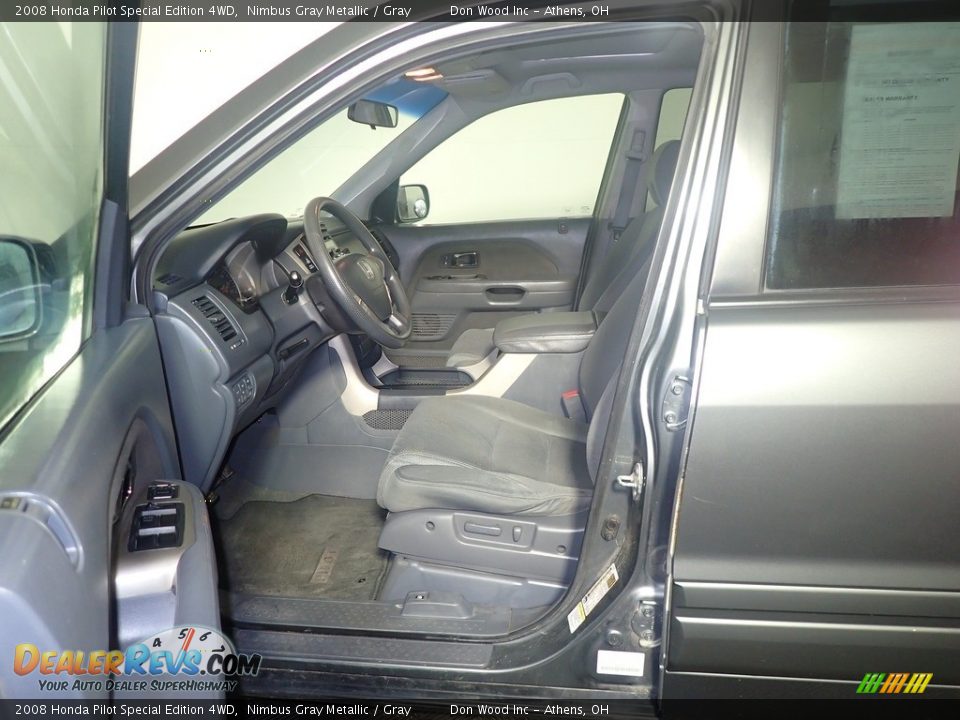 2008 Honda Pilot Special Edition 4WD Nimbus Gray Metallic / Gray Photo #23