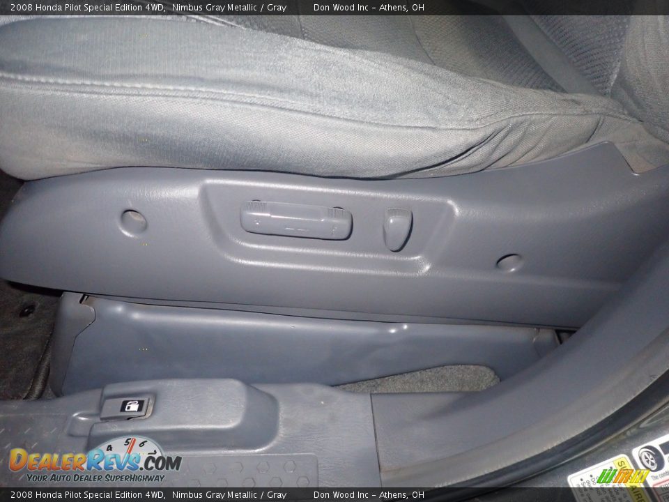 2008 Honda Pilot Special Edition 4WD Nimbus Gray Metallic / Gray Photo #24
