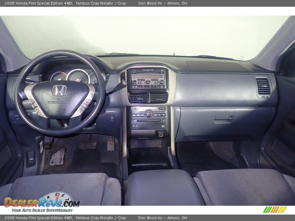 2008 Honda Pilot Special Edition 4WD Nimbus Gray Metallic / Gray Photo #25