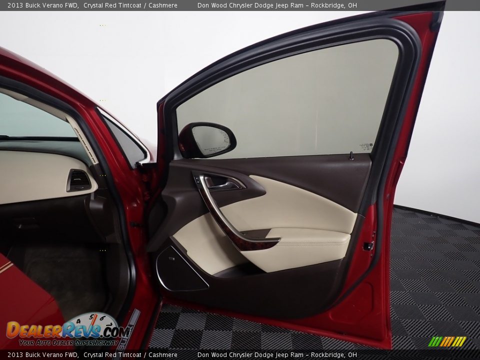 2013 Buick Verano FWD Crystal Red Tintcoat / Cashmere Photo #26