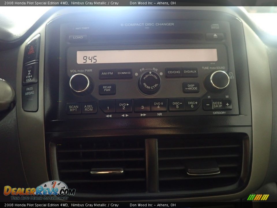 2008 Honda Pilot Special Edition 4WD Nimbus Gray Metallic / Gray Photo #27