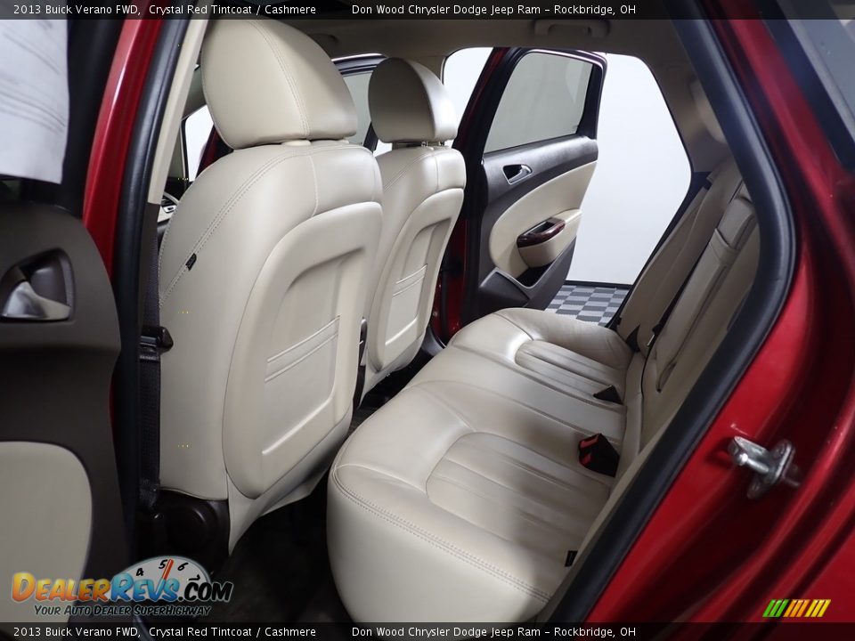2013 Buick Verano FWD Crystal Red Tintcoat / Cashmere Photo #28