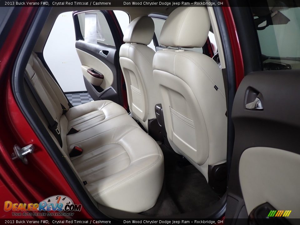 2013 Buick Verano FWD Crystal Red Tintcoat / Cashmere Photo #29