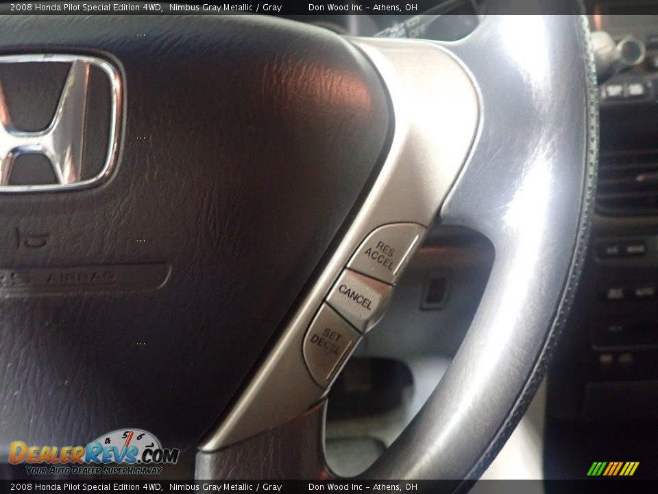 2008 Honda Pilot Special Edition 4WD Nimbus Gray Metallic / Gray Photo #31