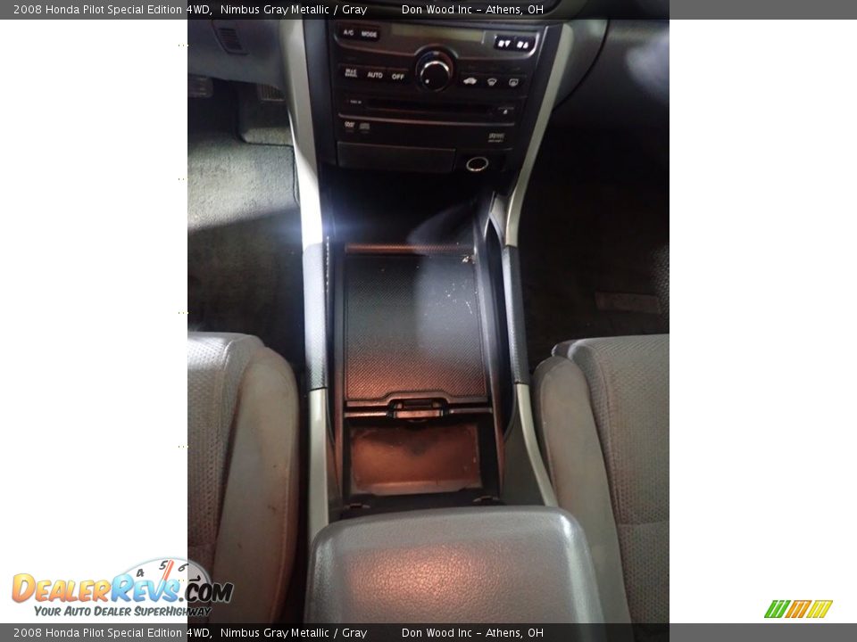 2008 Honda Pilot Special Edition 4WD Nimbus Gray Metallic / Gray Photo #33