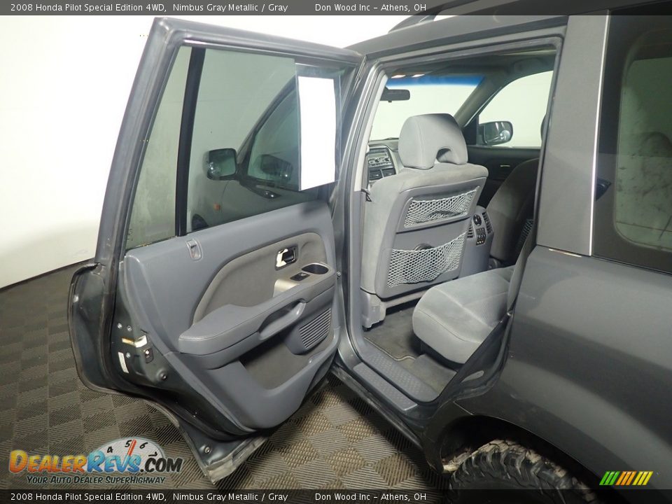 2008 Honda Pilot Special Edition 4WD Nimbus Gray Metallic / Gray Photo #35
