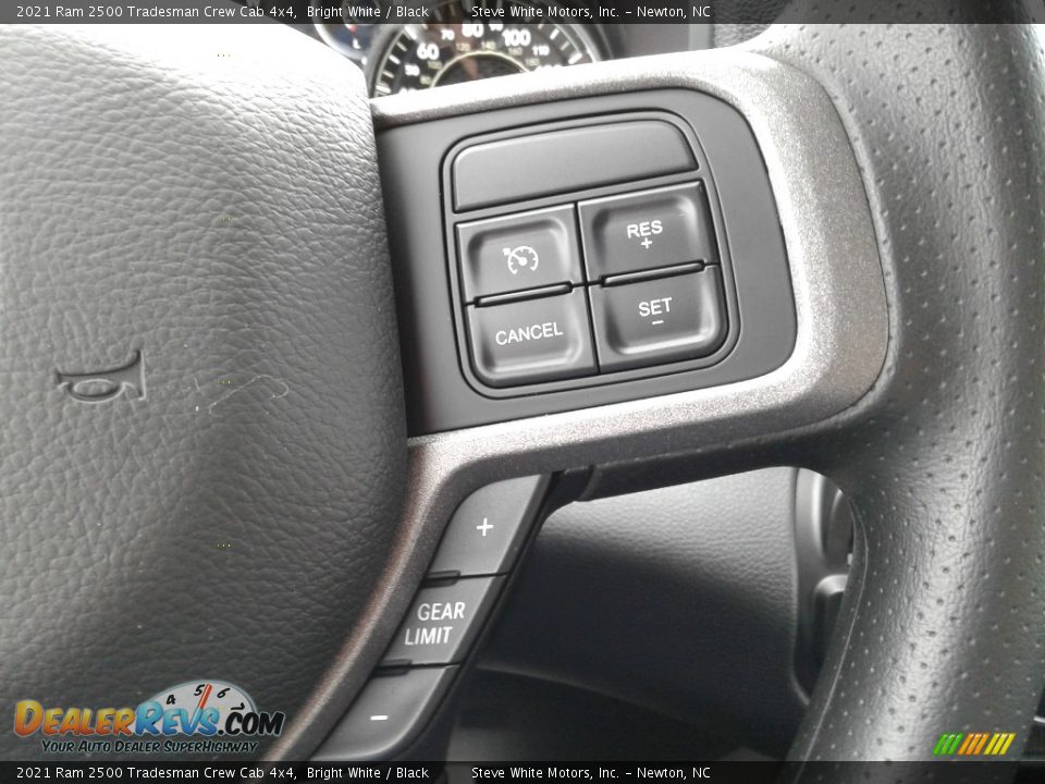 2021 Ram 2500 Tradesman Crew Cab 4x4 Bright White / Black Photo #19