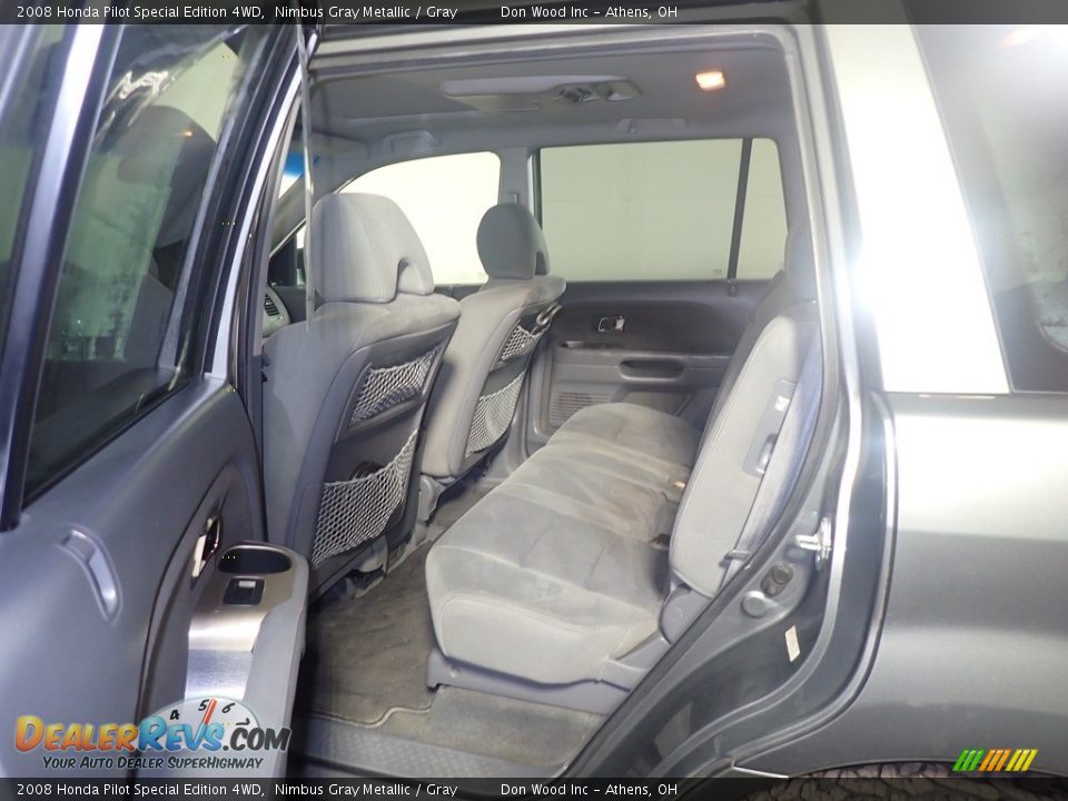2008 Honda Pilot Special Edition 4WD Nimbus Gray Metallic / Gray Photo #36