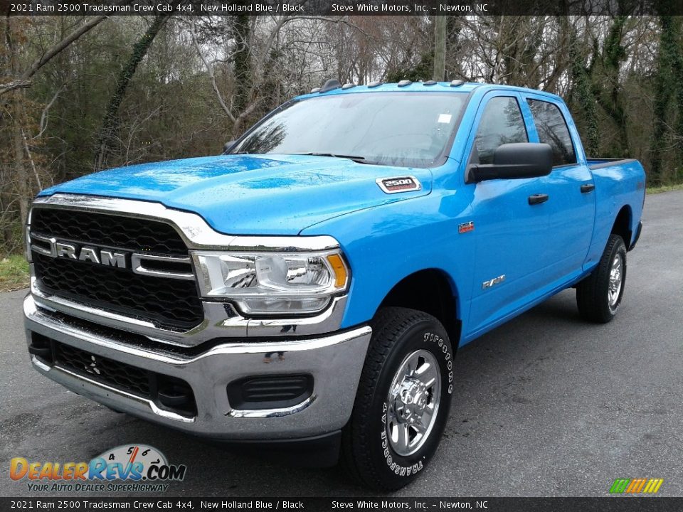 2021 Ram 2500 Tradesman Crew Cab 4x4 New Holland Blue / Black Photo #2