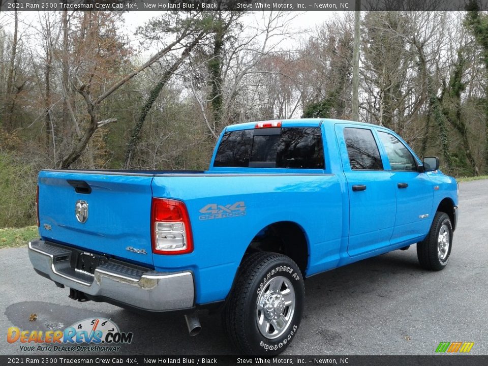 2021 Ram 2500 Tradesman Crew Cab 4x4 New Holland Blue / Black Photo #6