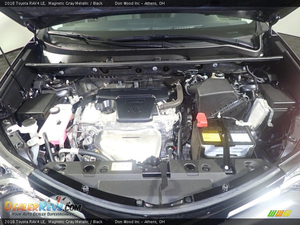 2018 Toyota RAV4 LE Magnetic Gray Metallic / Black Photo #7