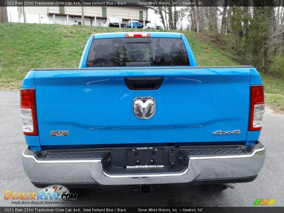 2021 Ram 2500 Tradesman Crew Cab 4x4 New Holland Blue / Black Photo #7