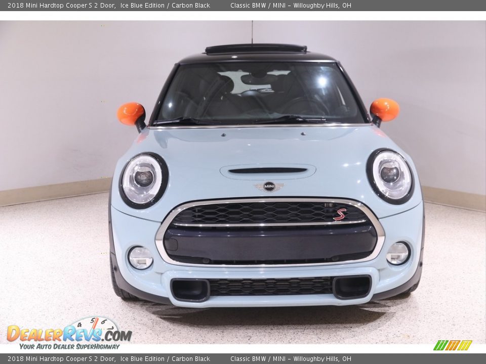 2018 Mini Hardtop Cooper S 2 Door Ice Blue Edition / Carbon Black Photo #2