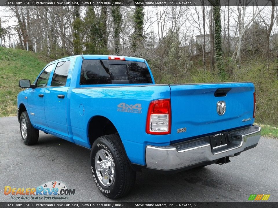 2021 Ram 2500 Tradesman Crew Cab 4x4 New Holland Blue / Black Photo #9