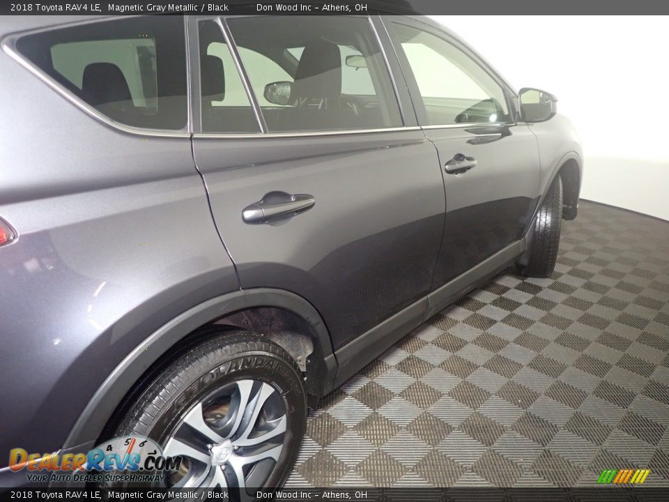 2018 Toyota RAV4 LE Magnetic Gray Metallic / Black Photo #19