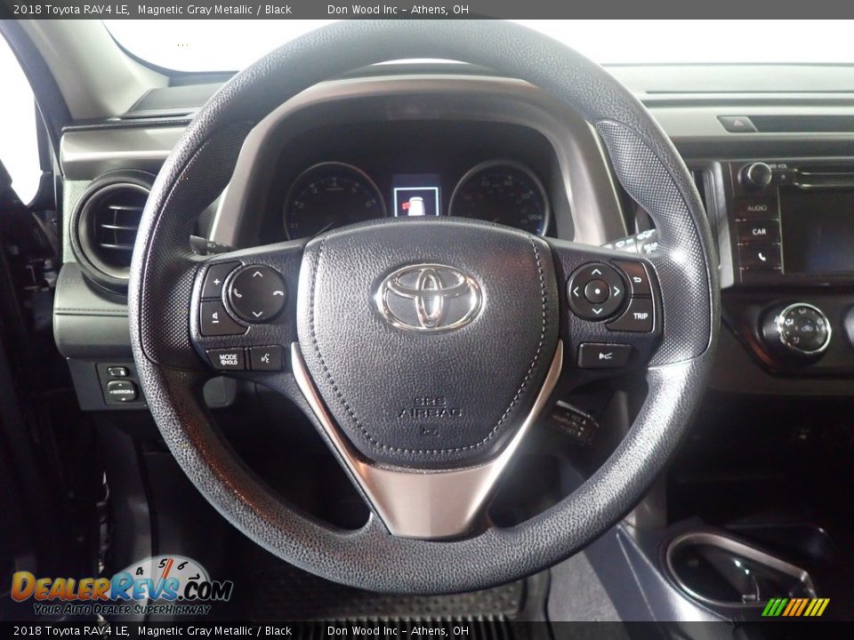 2018 Toyota RAV4 LE Magnetic Gray Metallic / Black Photo #27