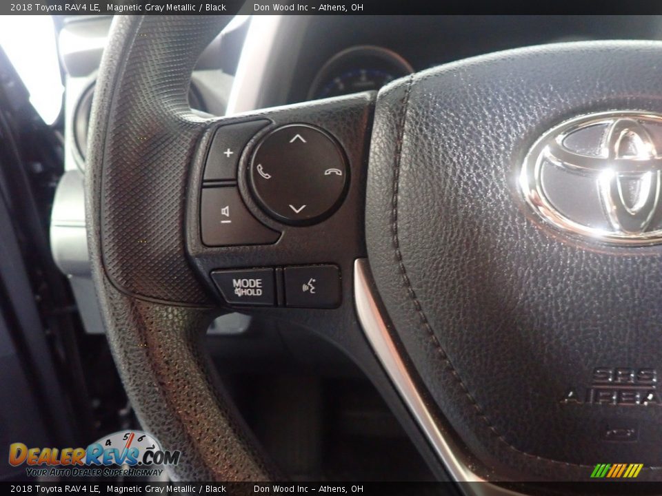 2018 Toyota RAV4 LE Magnetic Gray Metallic / Black Photo #29
