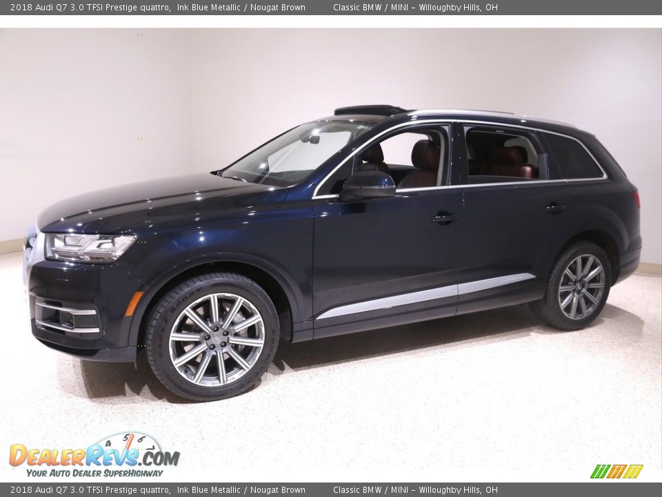 Ink Blue Metallic 2018 Audi Q7 3.0 TFSI Prestige quattro Photo #3