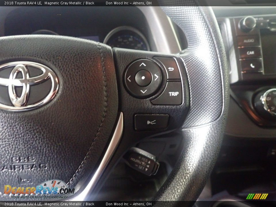2018 Toyota RAV4 LE Magnetic Gray Metallic / Black Photo #30