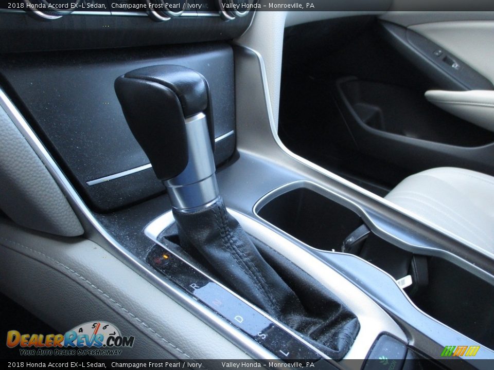2018 Honda Accord EX-L Sedan Champagne Frost Pearl / Ivory Photo #16