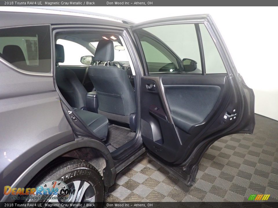 2018 Toyota RAV4 LE Magnetic Gray Metallic / Black Photo #36