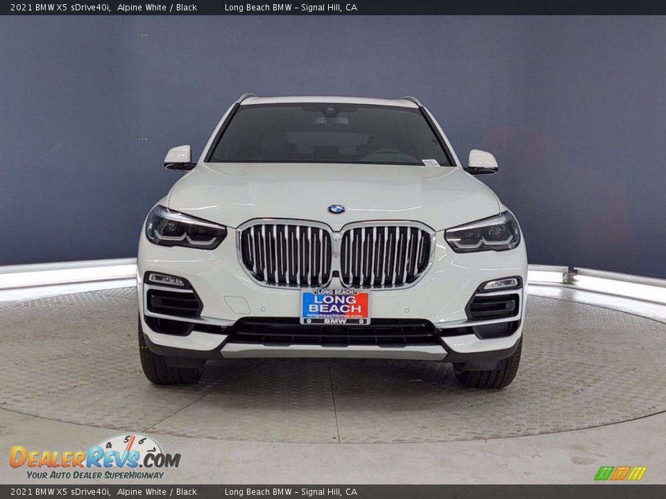 2021 BMW X5 sDrive40i Alpine White / Black Photo #2