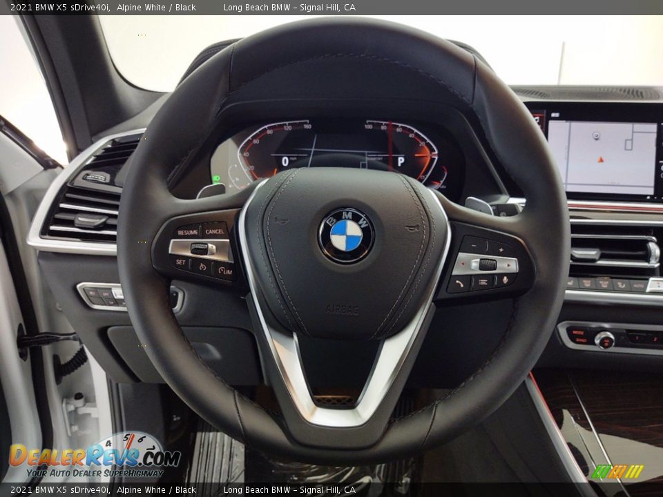 2021 BMW X5 sDrive40i Alpine White / Black Photo #14