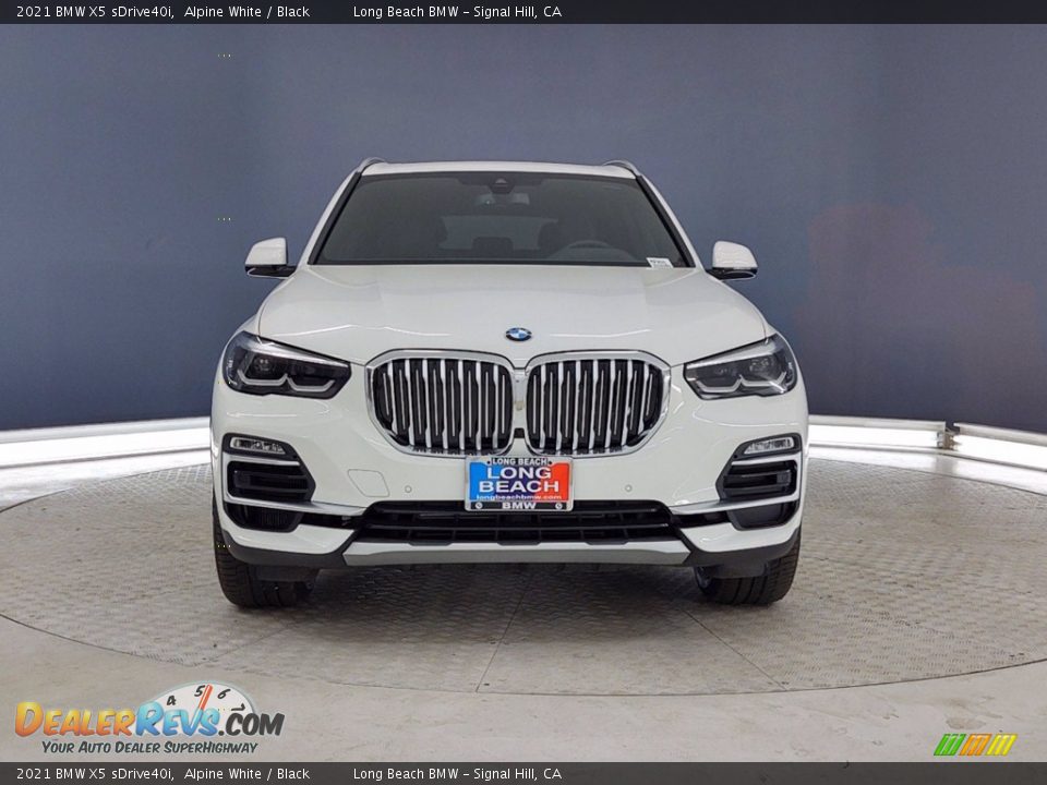 2021 BMW X5 sDrive40i Alpine White / Black Photo #2