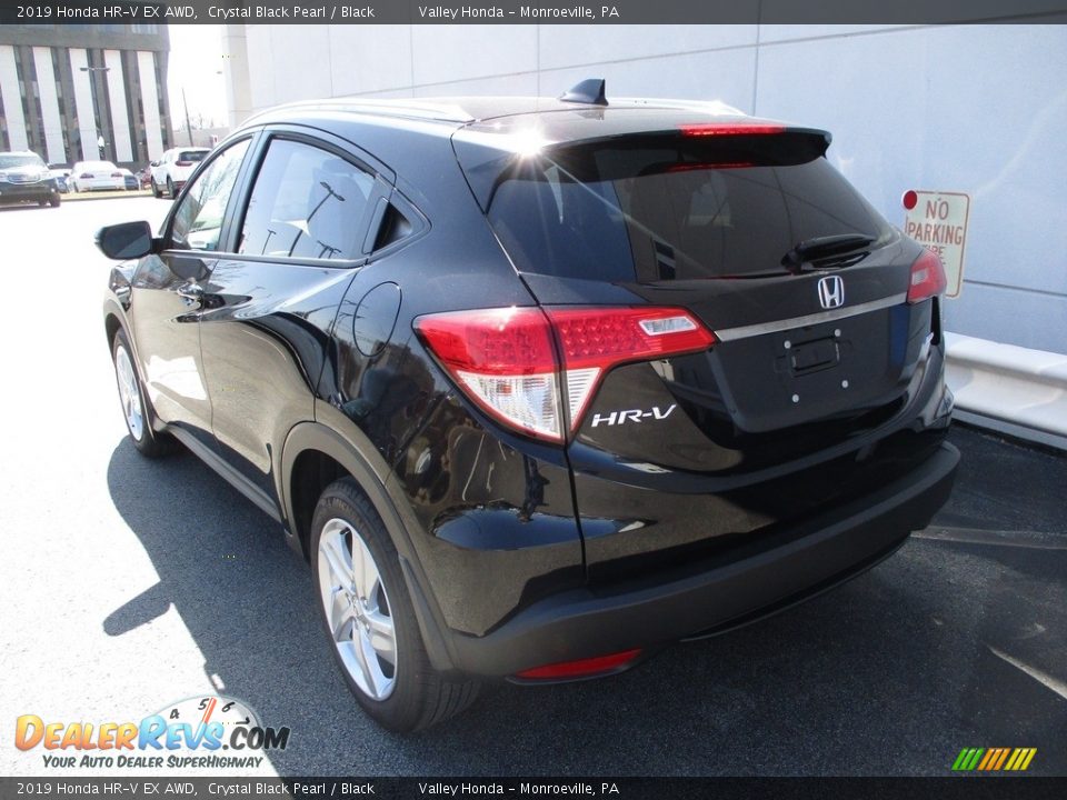 2019 Honda HR-V EX AWD Crystal Black Pearl / Black Photo #3