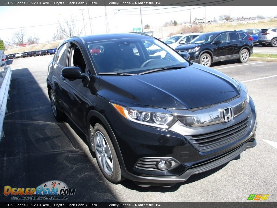 2019 Honda HR-V EX AWD Crystal Black Pearl / Black Photo #8