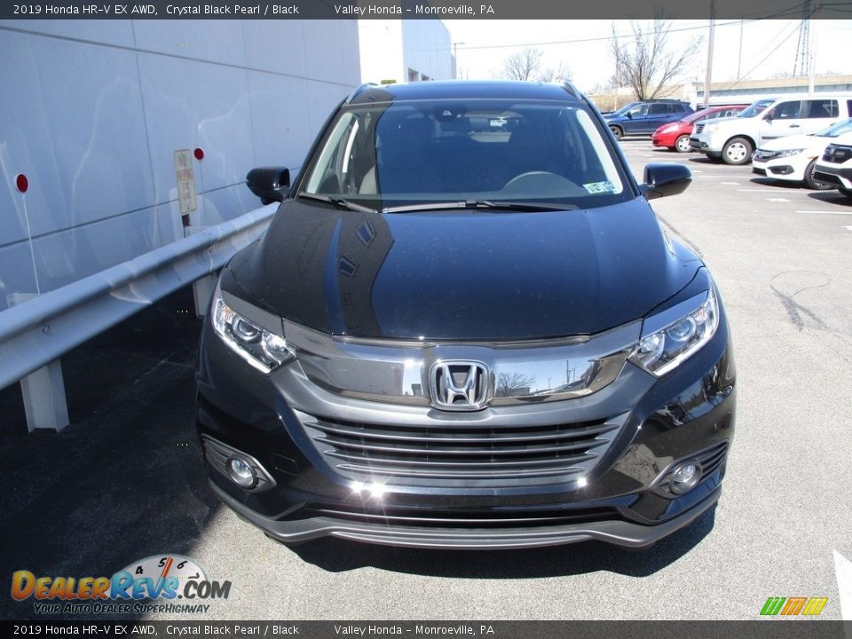 2019 Honda HR-V EX AWD Crystal Black Pearl / Black Photo #9