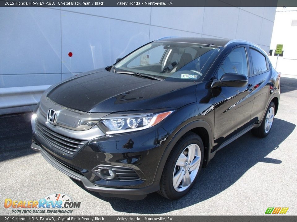 2019 Honda HR-V EX AWD Crystal Black Pearl / Black Photo #10