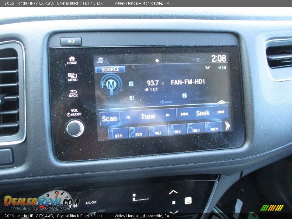 2019 Honda HR-V EX AWD Crystal Black Pearl / Black Photo #15