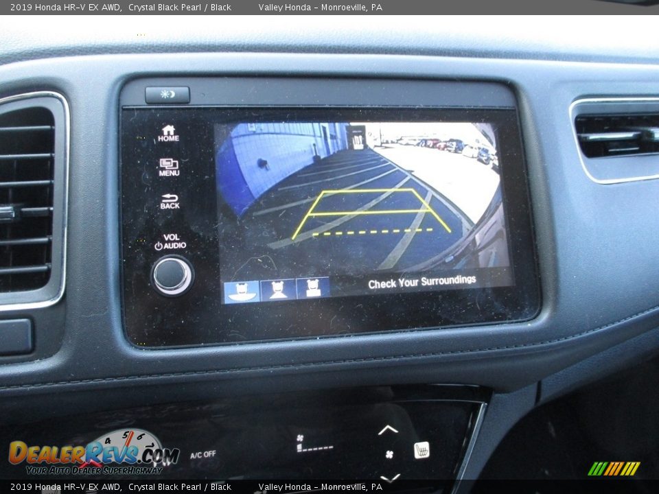 2019 Honda HR-V EX AWD Crystal Black Pearl / Black Photo #16