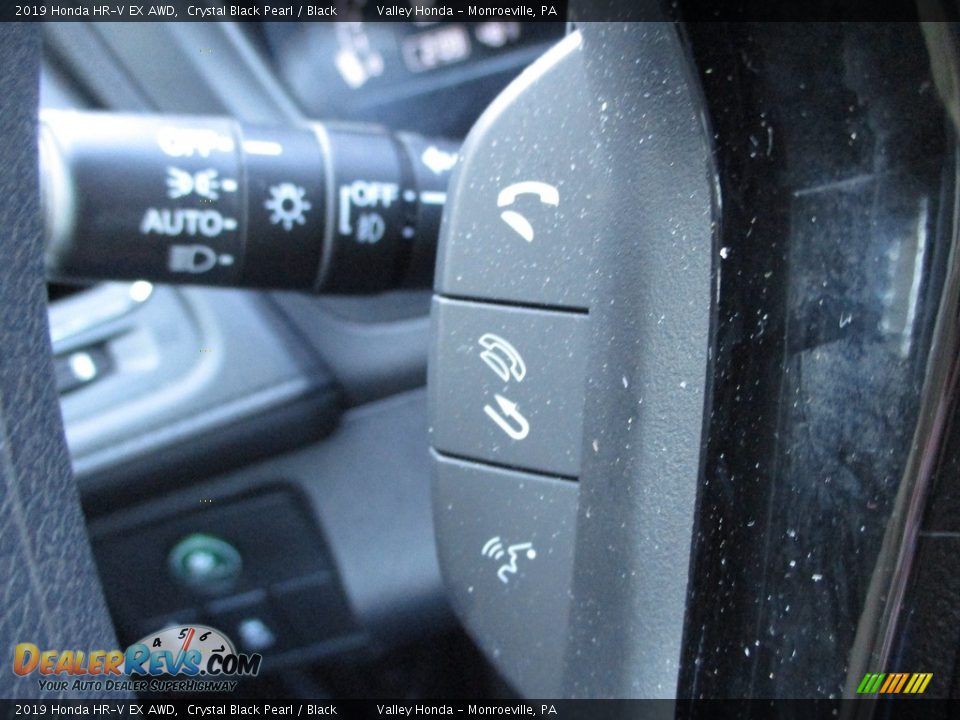 2019 Honda HR-V EX AWD Crystal Black Pearl / Black Photo #18