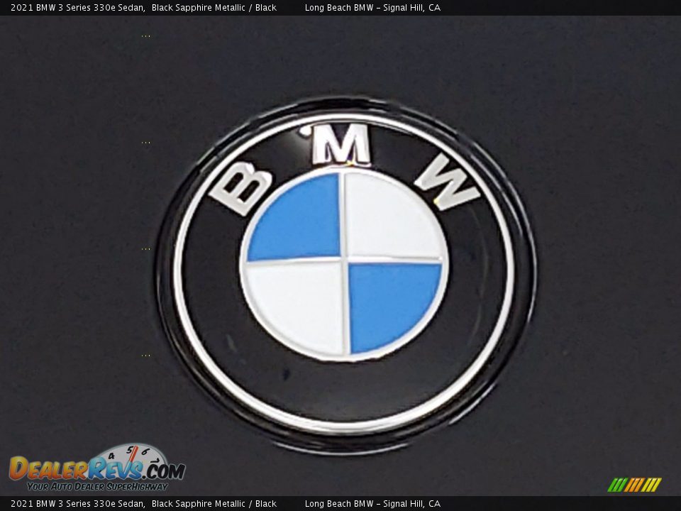 2021 BMW 3 Series 330e Sedan Black Sapphire Metallic / Black Photo #5