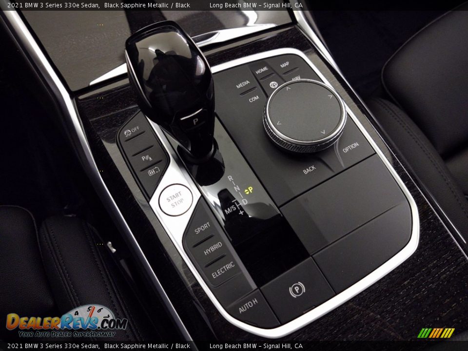 2021 BMW 3 Series 330e Sedan Black Sapphire Metallic / Black Photo #22