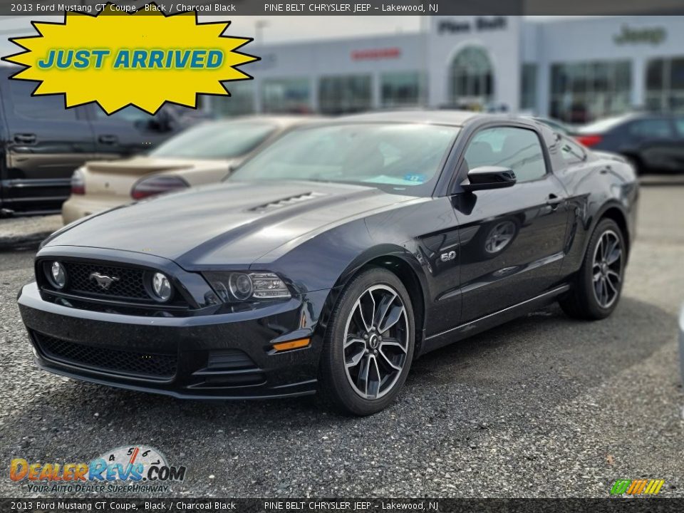 2013 Ford Mustang GT Coupe Black / Charcoal Black Photo #1