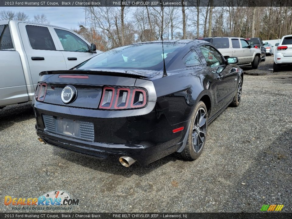 2013 Ford Mustang GT Coupe Black / Charcoal Black Photo #4