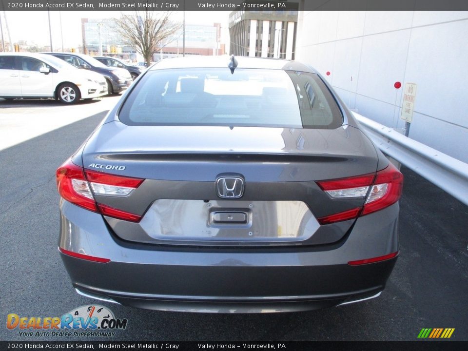 2020 Honda Accord EX Sedan Modern Steel Metallic / Gray Photo #4
