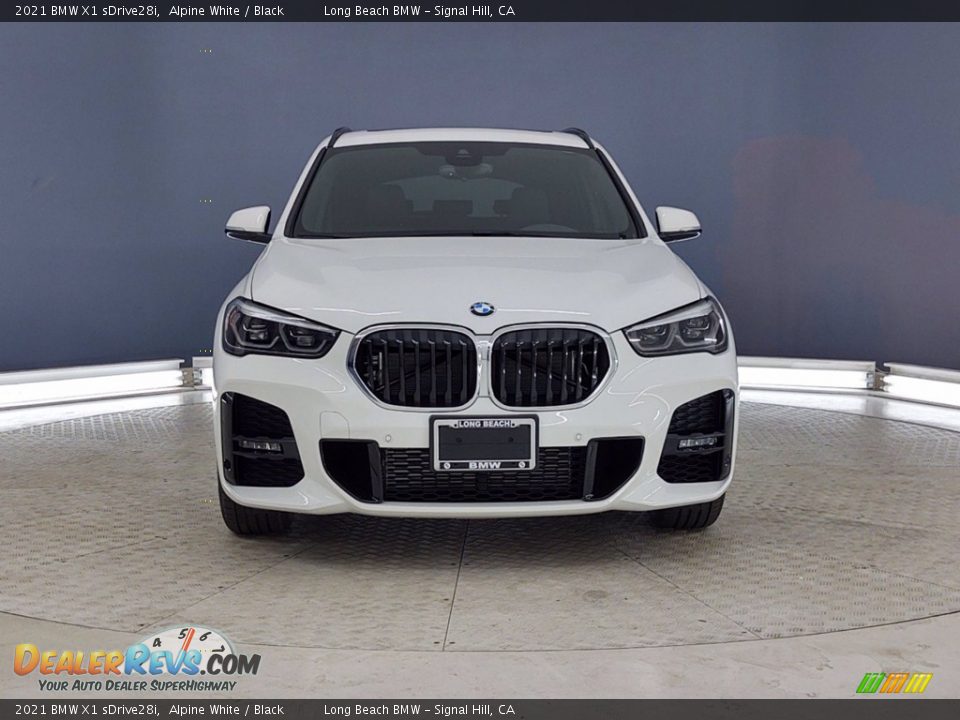 2021 BMW X1 sDrive28i Alpine White / Black Photo #2