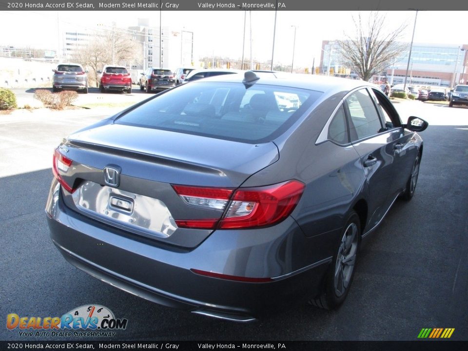2020 Honda Accord EX Sedan Modern Steel Metallic / Gray Photo #5