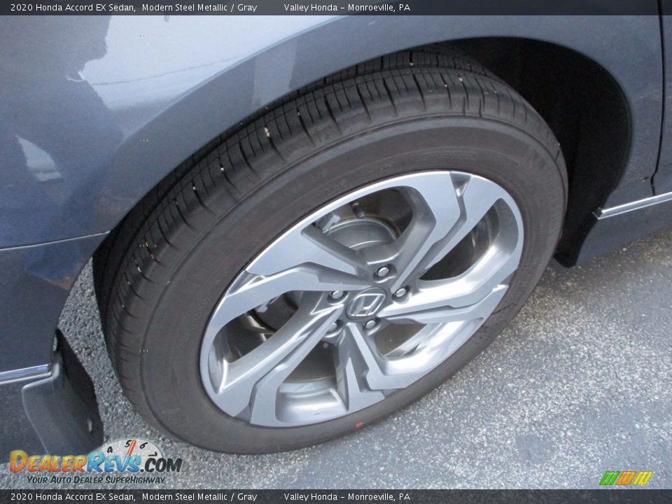 2020 Honda Accord EX Sedan Modern Steel Metallic / Gray Photo #6