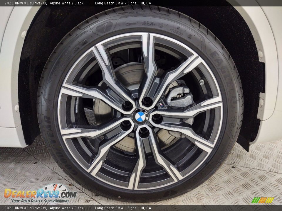 2021 BMW X1 sDrive28i Alpine White / Black Photo #3