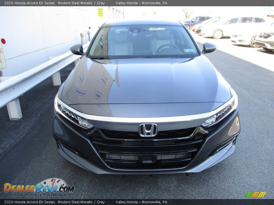 2020 Honda Accord EX Sedan Modern Steel Metallic / Gray Photo #8