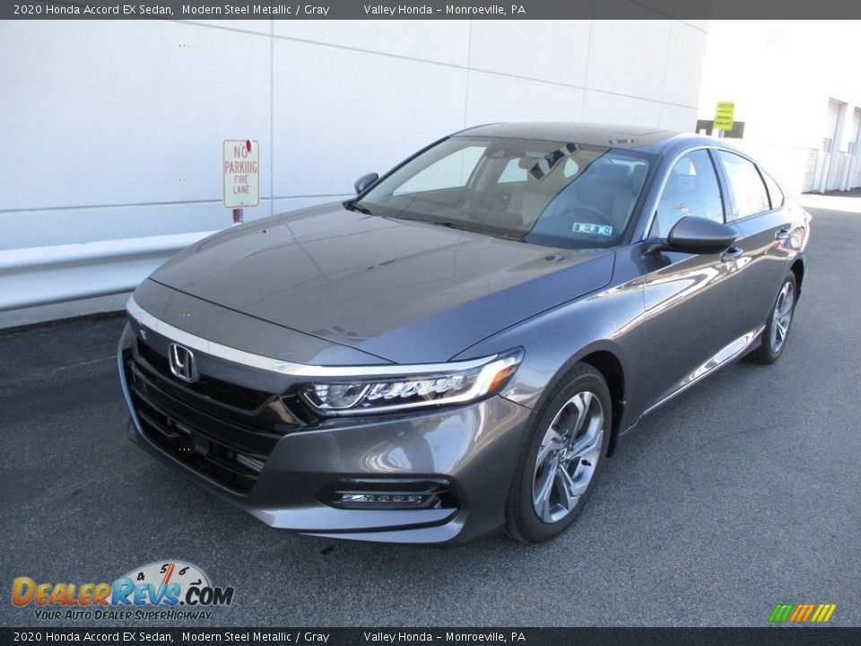 2020 Honda Accord EX Sedan Modern Steel Metallic / Gray Photo #9