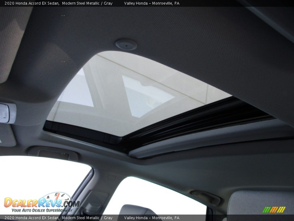 2020 Honda Accord EX Sedan Modern Steel Metallic / Gray Photo #11